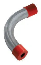 Curva Metálica Eletroduto 90 Graus Aço Carbono Galvanizado Fogo Pesado ABNT NBR 5598 Bsp 1" - 20904 - ELECON