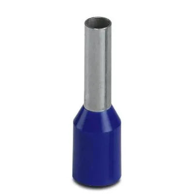 Terminal Elétrico Tubular Simples (Ilhos) Pré-Isolado 2,5 Mm2 Azul H2,5/14D Weidmüller Conexel