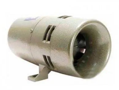 Sinalizador Sonoro Sirene Continuo 105db 1 Ton 220vca Alumínio - EG100A - ENGESIG