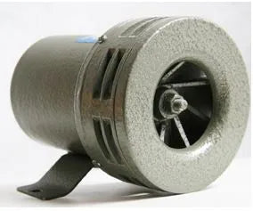 Sinalizador Sonoro Sirene Eletromecânica Continuo 123db 110vca Alumínio Eg 101 - EG101 - ENGESIG