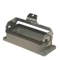 Carcaça Tomada Multipolar (Multipla) Aluminio Base Baixa 6 Polos SCBB1T06 Steck