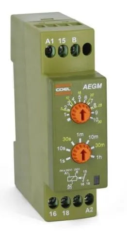 Temporizador Programavel Analógico 94 A 242vca / 24v AEGMUMMP Coel