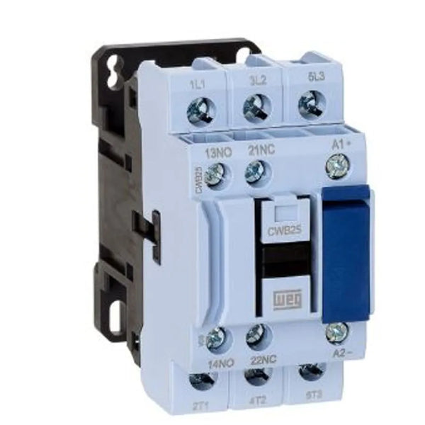 Contator Tripolar 25a 220 VCA 50/60Hz 1NA+1NF CWB251130D23 WEG