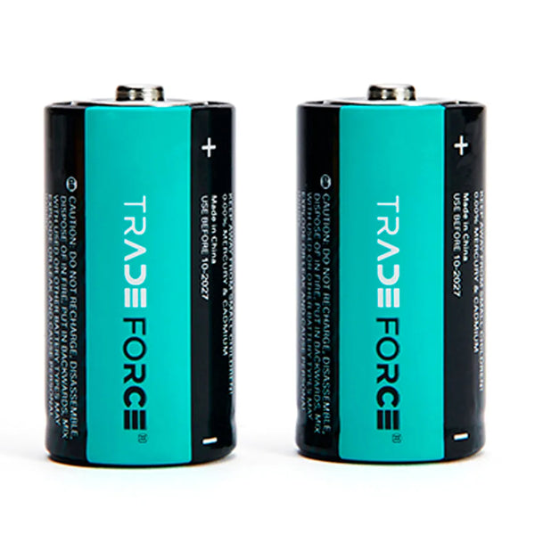 Pilha Alcalina 1,5V Tamanho C 2 Unidades LR142B TradeForce