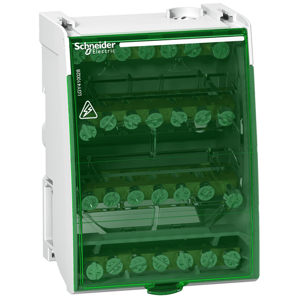 Bloco Distriuição Barramento Tetrapolar 100A 4x7 LGY410028 Schneider