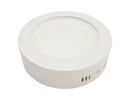 Luminaria LED Plafon Redonda Sobrepor Branca Bivolt 4000K 36W 03210B Ourolux