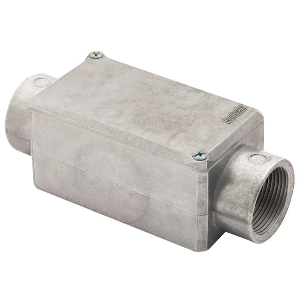 Condulete Alumínio C 1.1/2" BSP Com Tampa Sem Vedação Sem Pintura 56101305 Tramontina