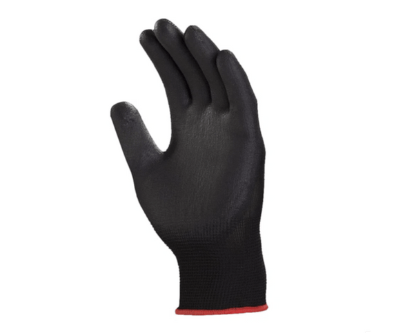 Luva De Segurança Tricotada Em Nylon Preta Flextáctil DA12100PT Tamanho 9 Danny