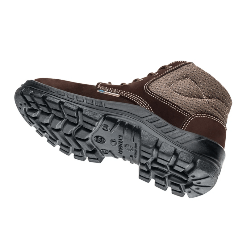 Bota de Segurança Nobuck Bidensidade Marrom Café Biqueira Polipropileno Tamanho 42 50B26CBBP CA 45611 Marluvas