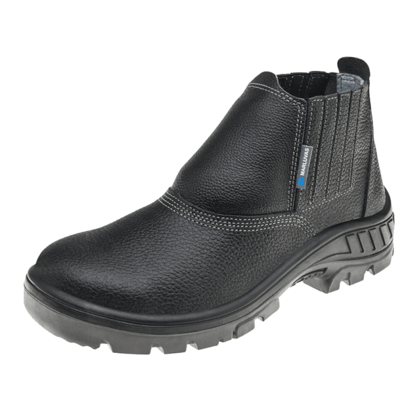 Bota Elástico Bidensidade Bico De Aço Preta 95B19A Tamanho 42 CA 41429 Marluvas