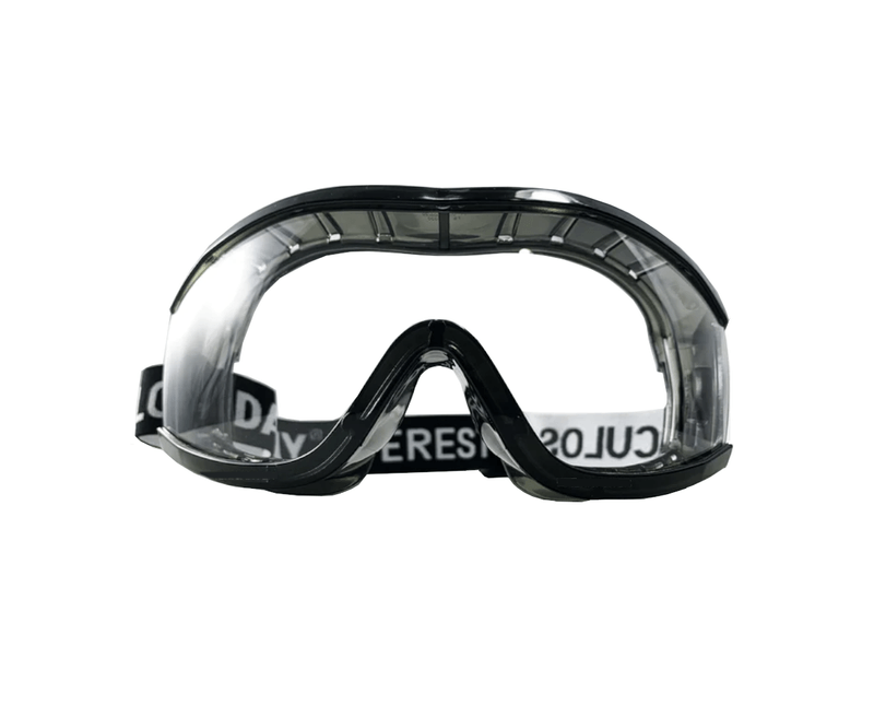 Óculos Ampla Visão Cor Lente Incolor Antiembacante / Anti-Risco Cinta Elástica Everest VIC56110IN CA 19628 Vicsa