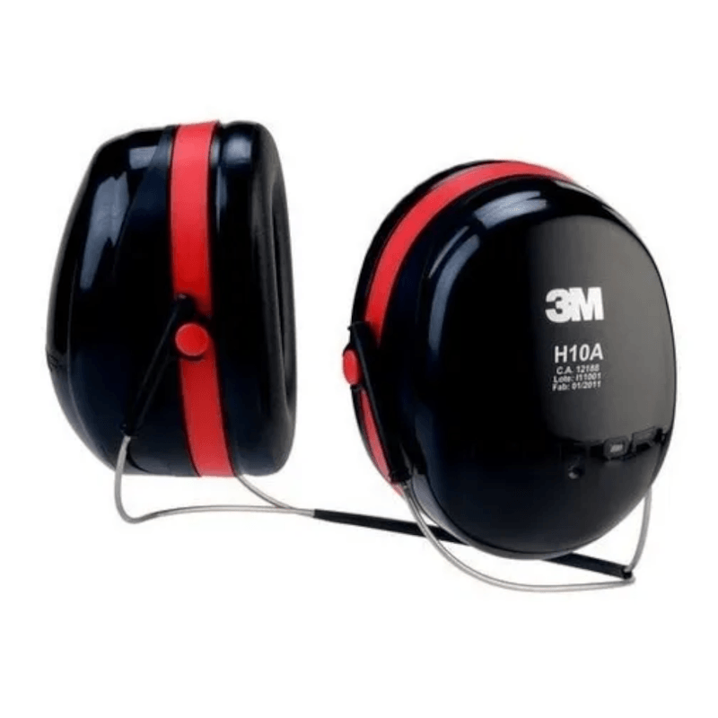 Abafador Peltor Preto e Vermelho H10A HB004060610 CA 12188 3M