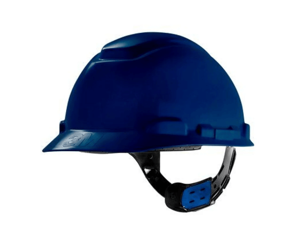 Capacete Aba Frontal Azul Escura com Suspensão e Jugular H 700 HB004570915 3M
