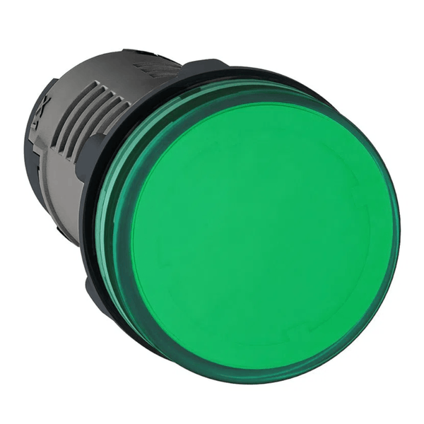 Sinaleiro Redondo Plástico Verde 22mm 24V Led Schneider