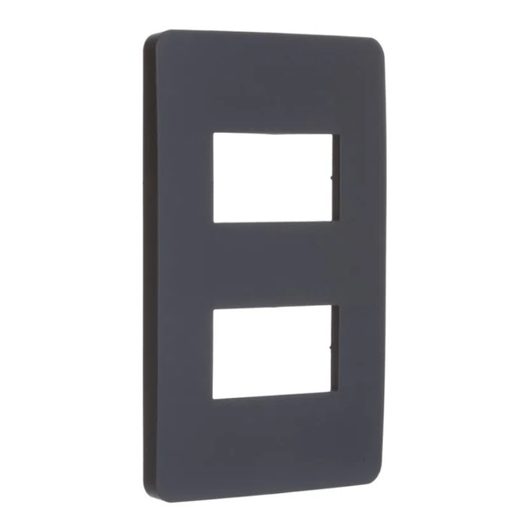 Placa 2 Horiz Sep 4X2" Black Orion S730121294 Schneider