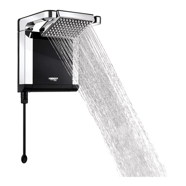 Chuveiro 7800 W 220v Preto/Cromado Acqua Star Ultra - 7540554 - Lorenzetti
