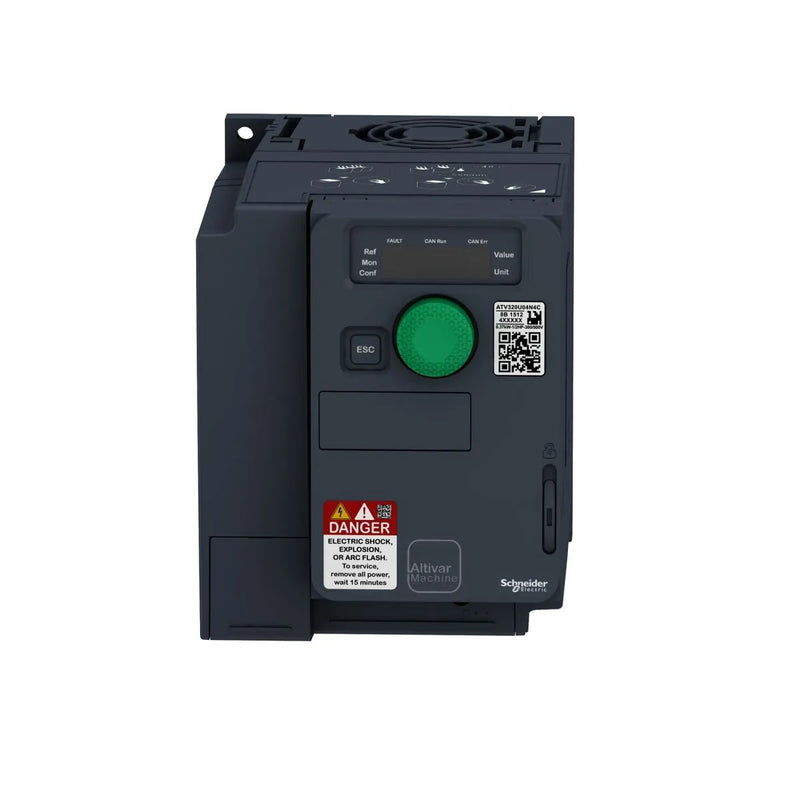 Inversor de Frequência Trifásico 380 a 480V ATV320U15N4C Schneider