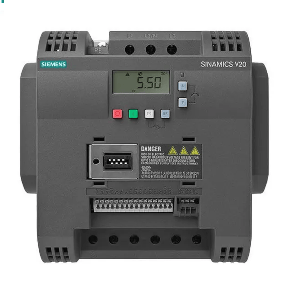 Inversor de Frequência Trifásico 380-480V 8,8A 5CV V20 6SL32105BE240UV0 Siemens