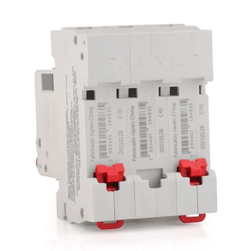 Disjuntor Tripolar 50A Mini 3KA 230/400VCA C SDD63C50 Steck