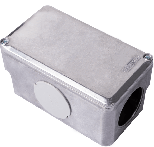 Condulete Metálico Multiplo Alumínio X 1.1/2" BSP Com Tampa Sem Pintura 56200005 Tramontina