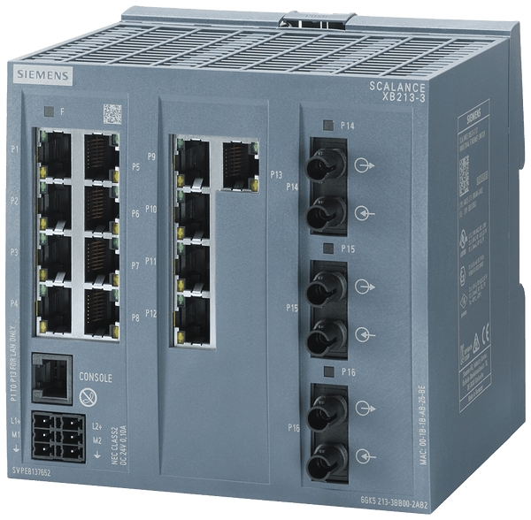 Switch 13P Rj45 6GK52133BB002AB2 Siemens