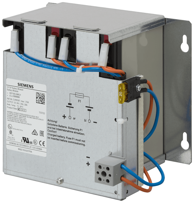 Bateria Selada Ret Chumbo Acido 24V 7Ah Sitop 6EP19356ME21 Siemens