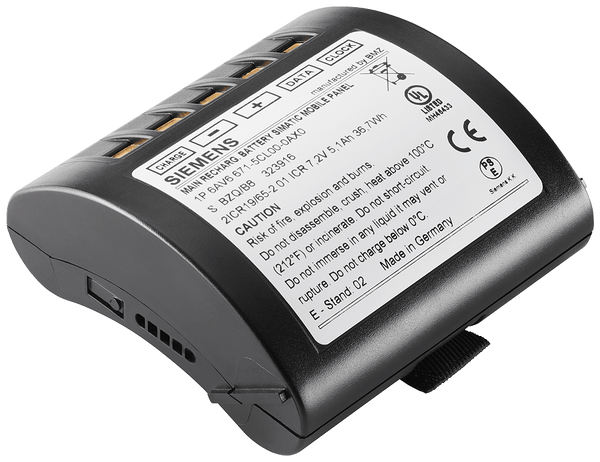 Bateria Recar 7,2V 5,1 Ah 6AV66715CL000AX1 Siemens