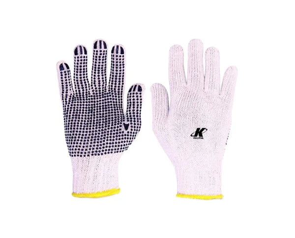 Luva Algodão Poliéster Branca Pigmentada Tátex 021121 Tamanho 9 CA 34491 Kalipso