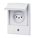 Tomada Predial 1 Módulo Cinza 2 Polos + Terra 10 A 250 V Com Placa 4x2" Cinza 064218 PIAL