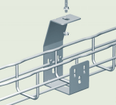 Suporte Eletrocalha Suspensao Ac Pz Cz 50X CM586144 - Cemar Legrand