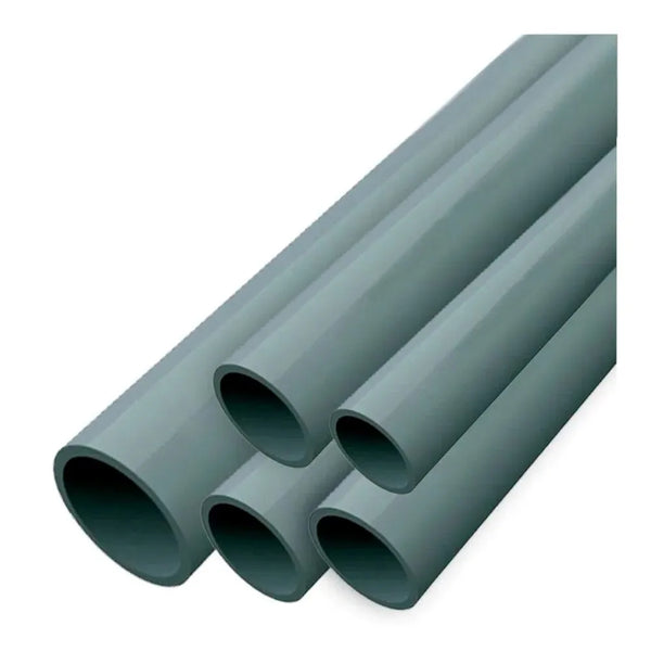 Eletroduto Rígido Não Metálico PVC Cinza Sem Rosca 1" 3000mm ELC20 Wetzel