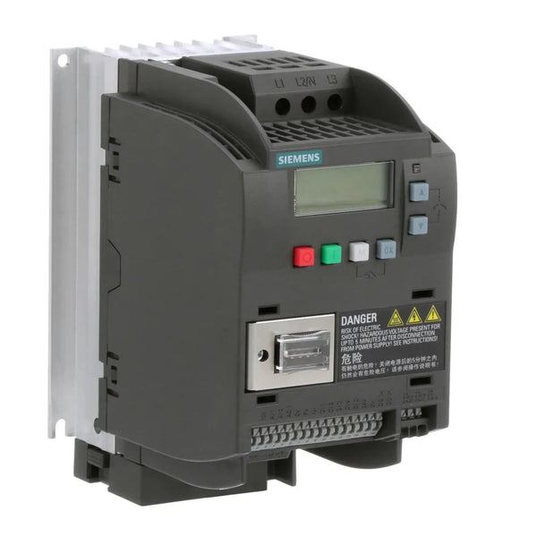 Inversor de Frequência Trifásico 380/480V 5,6A 3CV 6SL32105BE222UV0 Siemens