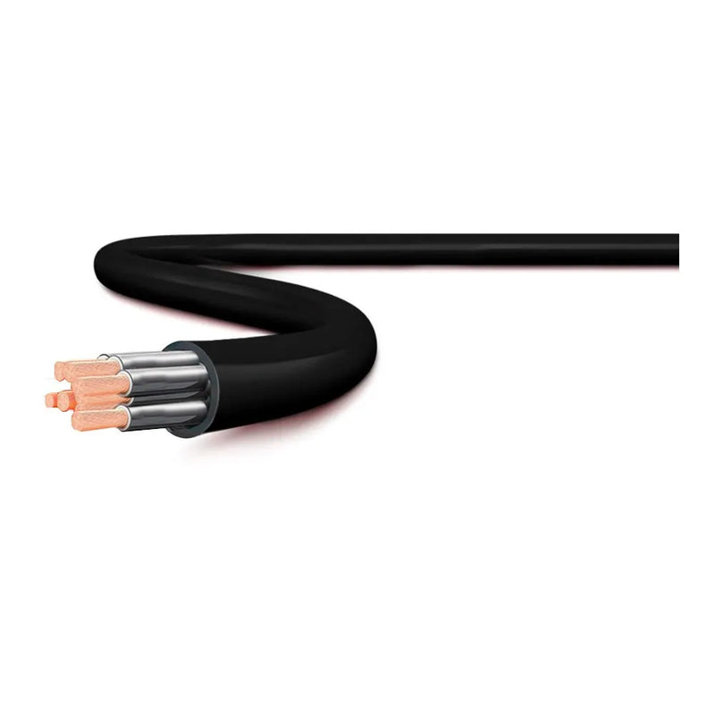 Cabo Controle 500V 70G PVC 8X0,75MM2 Preto 175CMPVCAST108CL5FR Belden Poliron