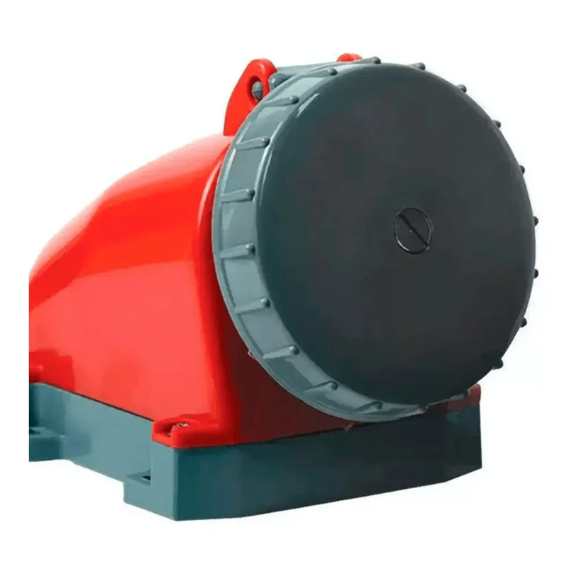 Tomada Industrial Não Metálica Sobrepor Fêmea 3 Polos + Terra 125 A 380/440 V Vermelha S4606 Steck