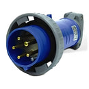 Plugue Energia Industrial Macho 3 Polos + Terra 16 A 200/250 V Azul S4079W Steck