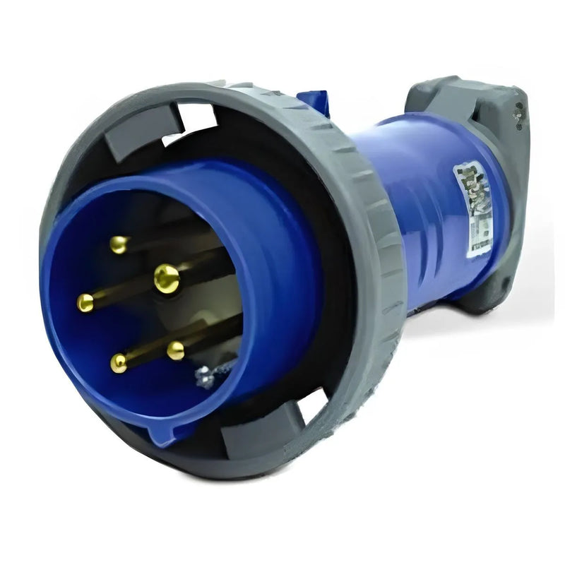 Plugue Energia Industrial Macho 3 Polos + Terra 16 A 200/250 V Azul S4079W Steck