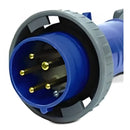 Plugue Energia Industrial Macho 3 Polos + Terra 16 A 200/250 V Azul S4079W Steck