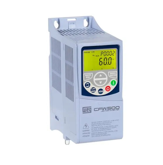 Inversor 3F 200-240V 9,6A 3Cv Ios CFW500A09P6T2NB20G2 Weg