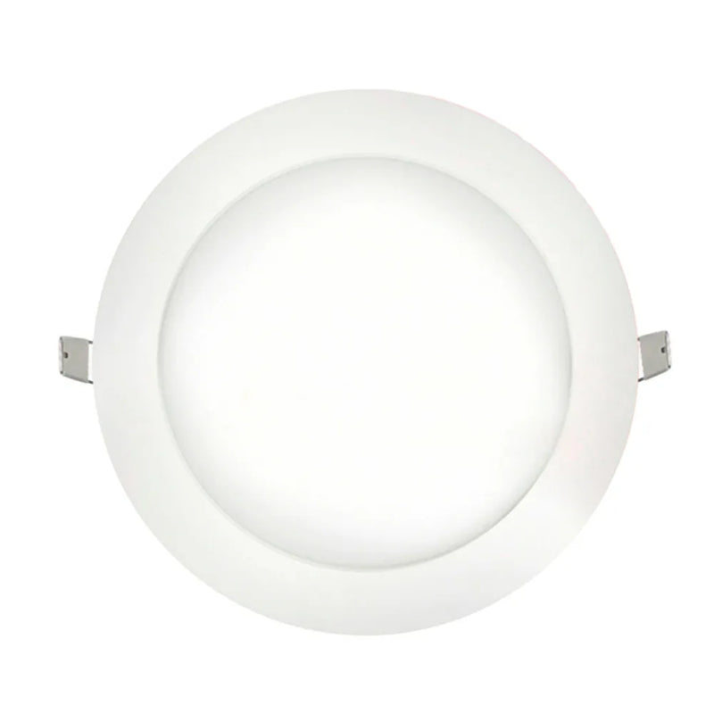 Luminaria LED Plafon Redondo Embutir Branca Bivolt 6400K 36W 03202 Ourolux