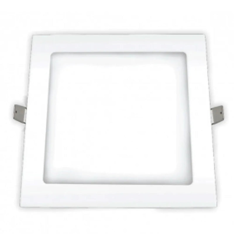 Luminaria LED Plafon Quadrado Embutir Branca Bivolt 2700K 36W Fa 03203A Ourolux