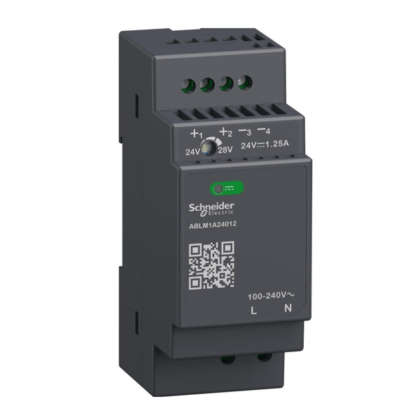 Fonte De Alimentação Monofásico 110/240Vca 24Vcc 1,25A ABLM1A24012 Schneider