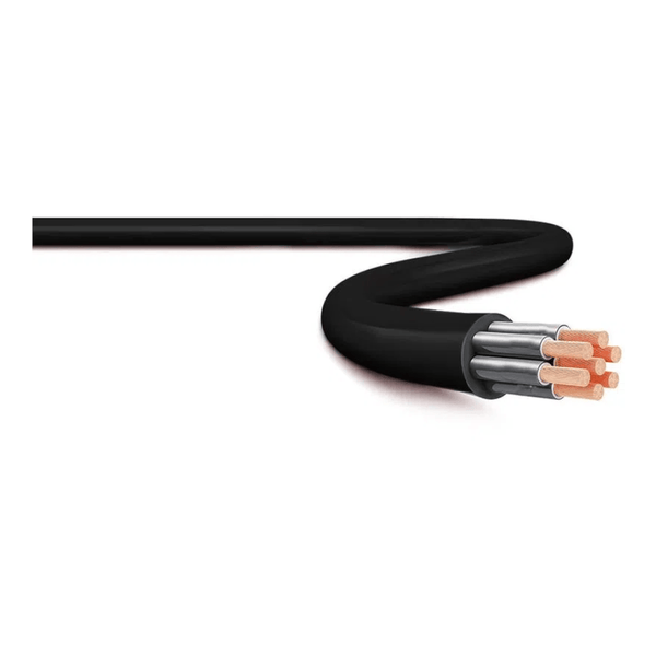 Cabo Controle 7x1mm 500V 70G Pvc Preto