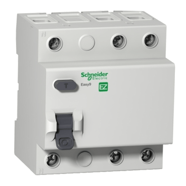 Interruptor Diferencial Residual Easy9 Tripolar 30Ma 63A 3Ka 415Vac Ez9R33363 Schneider