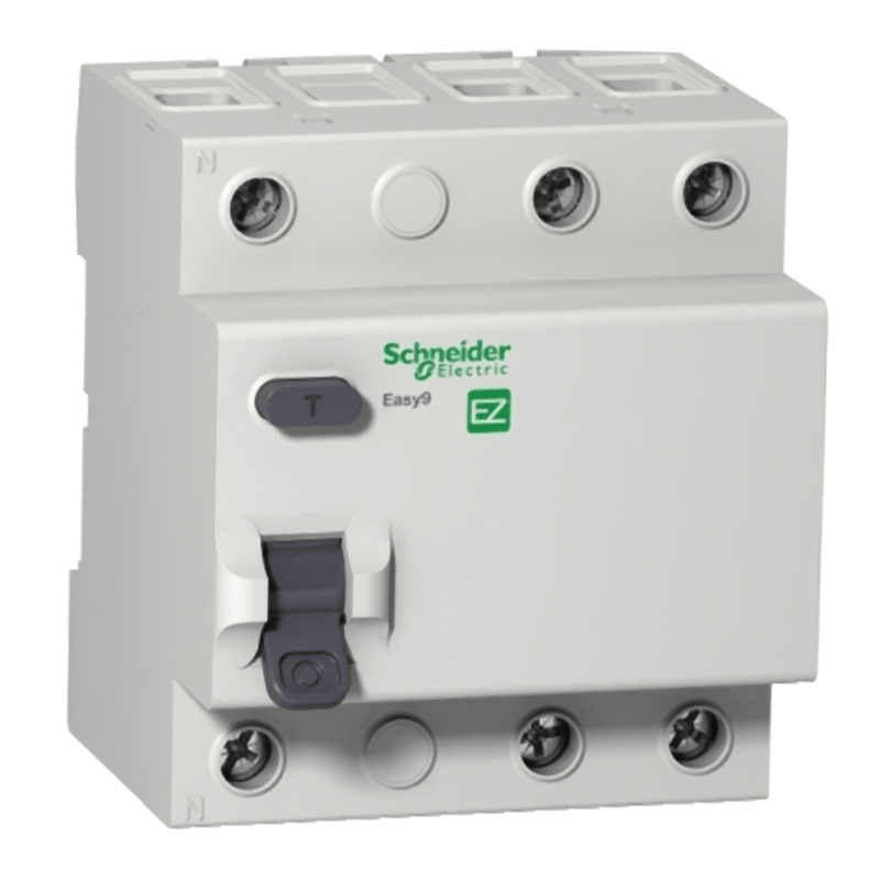 Interruptor Diferencial Residual Easy9 Tripolar 30Ma 63A 3Ka 415Vac Ez9R33363 Schneider