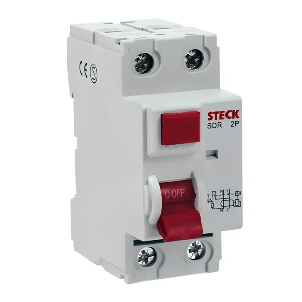 Interruptor Diferencial Residual Bipolar 400vca 63a 30ma SDR26330 Steck