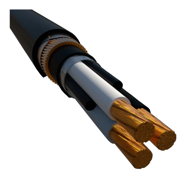 Cabo Flexível LSZH 5x6MM 1KV 90G Azul 59336 Nexans