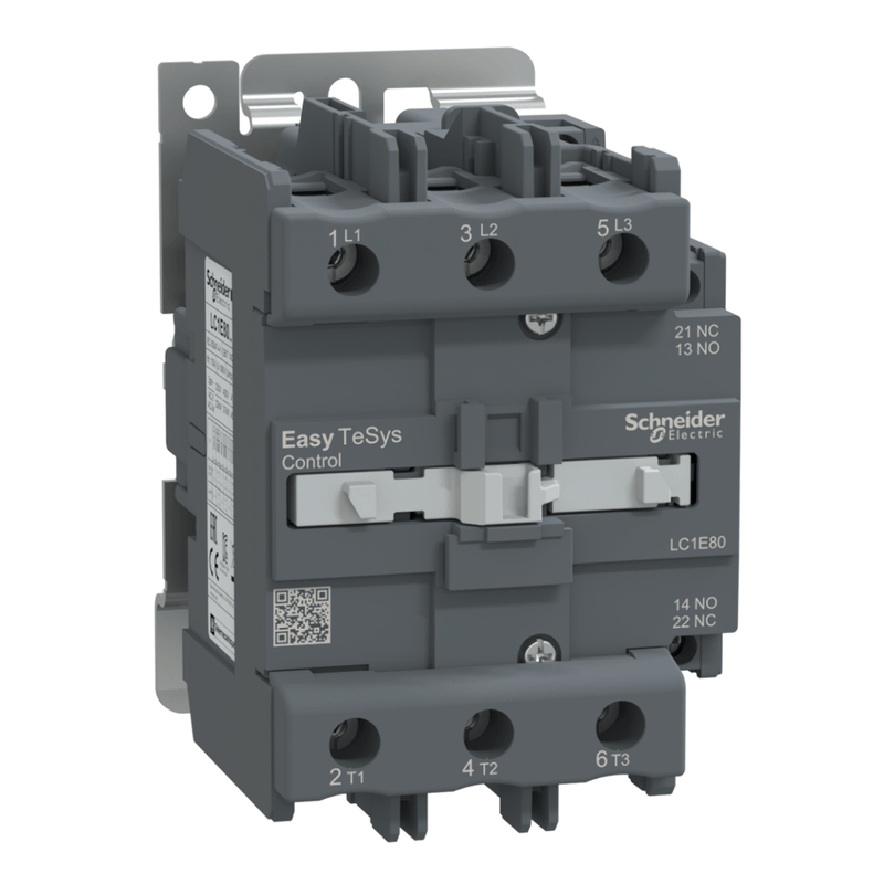 Contator Tripolar 95A 220V 1NA+1NF LC1E95M7 Schneider
