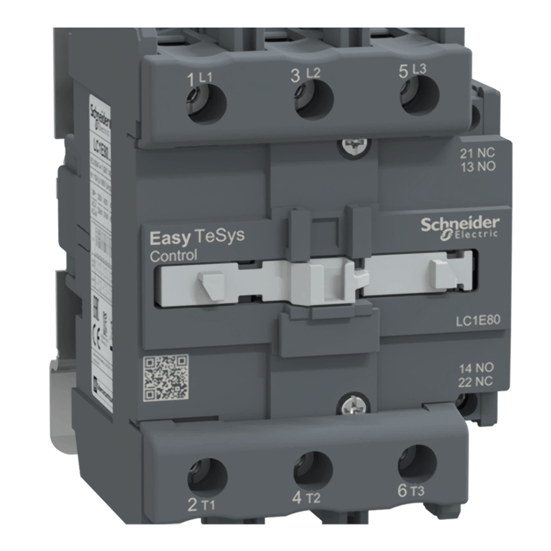 Contator Tripolar 95A 220V 1NA+1NF LC1E95M7 Schneider