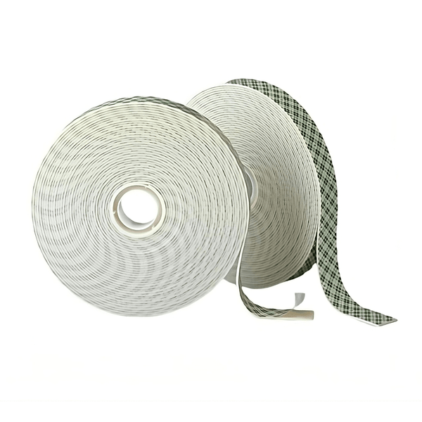 Fita Adesiva Dupla Face Espuma Poliuretano Branca 19mm 20M Scotch 4026 H0000649444 3M