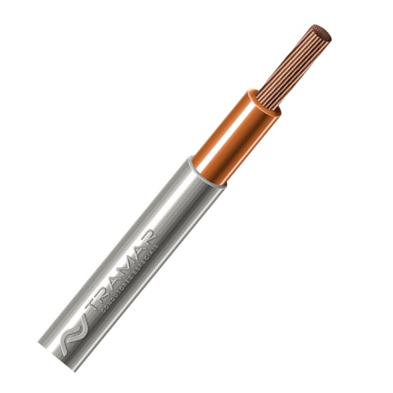 Cabo Alta Temperatura Silicone 750V 300G Fibra Vidro 1x 6mm2 Branca 226128016 Pan Electric